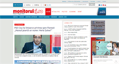 Desktop Screenshot of monitorulcj.ro